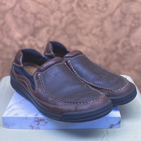 Timberland Men's Shoe Worn In Loafer Comfort Sole Lazy Boy Slip-On Shoe ECCO